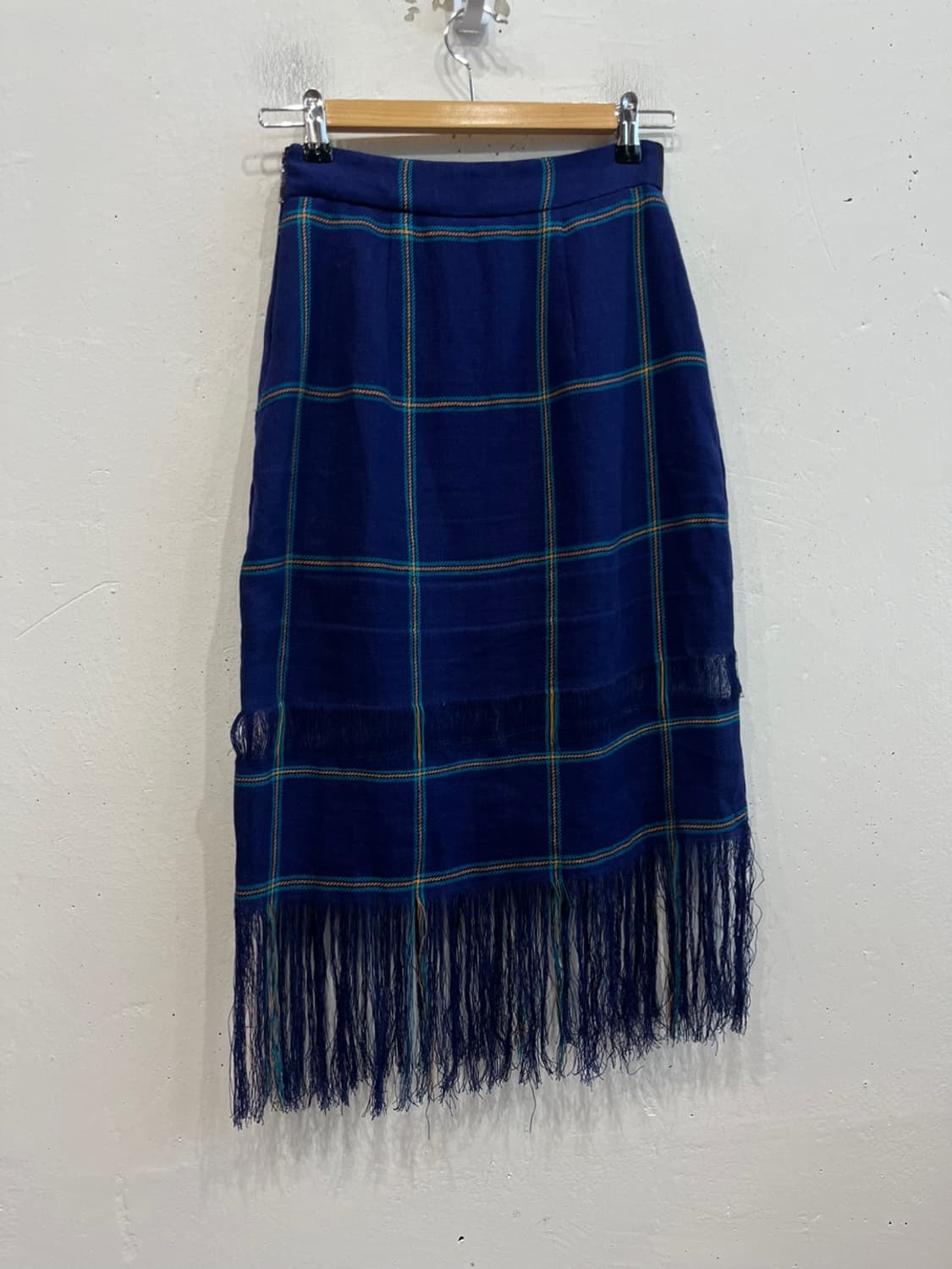 MSGM 퓨어린넨 프린지 스커트 치마 Made in ITALY 상품이미지5