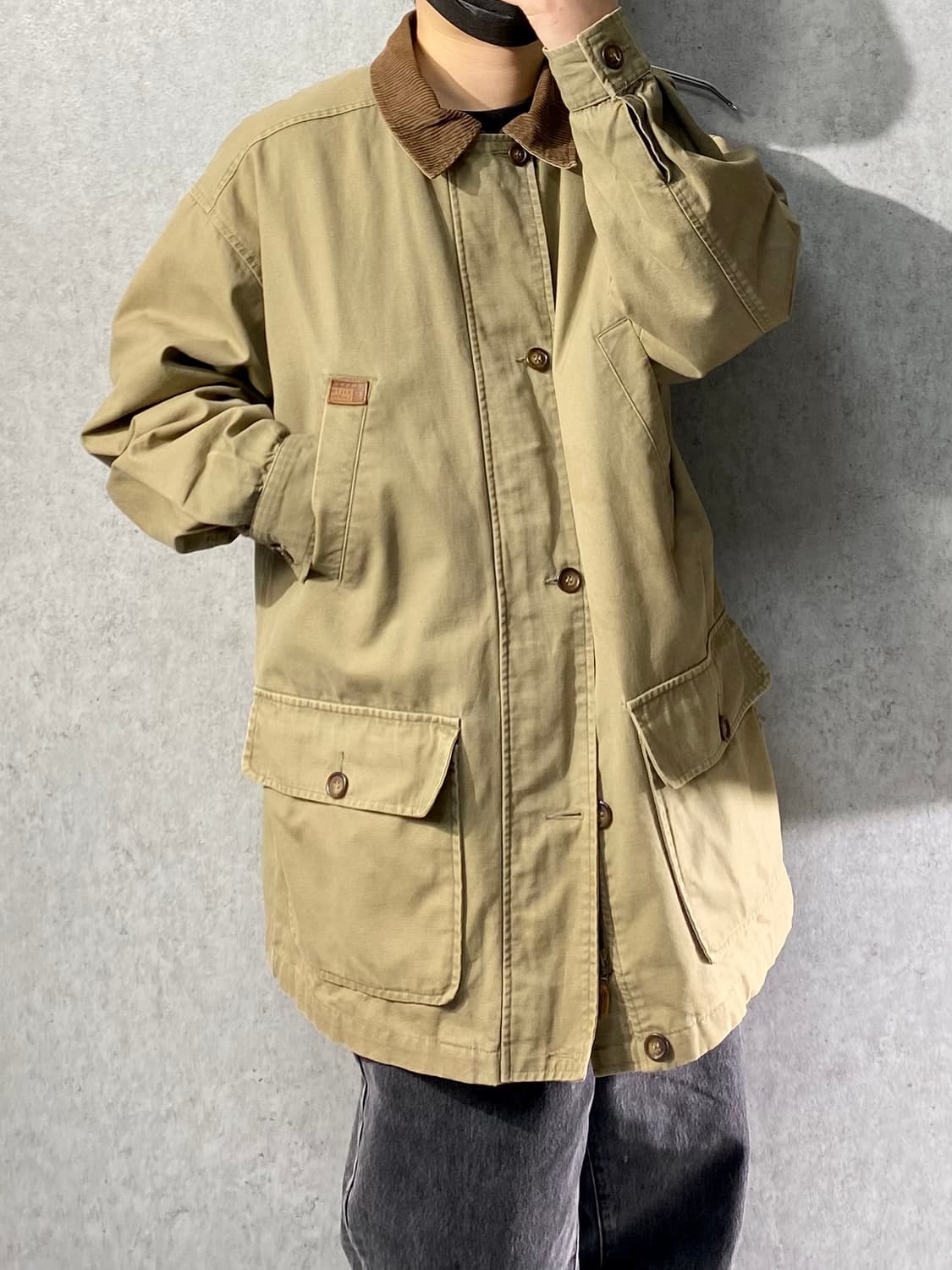 [M] 90s Chaps 챕스 랄프로렌 빈티지 코튼 헌팅자켓 상품이미지9