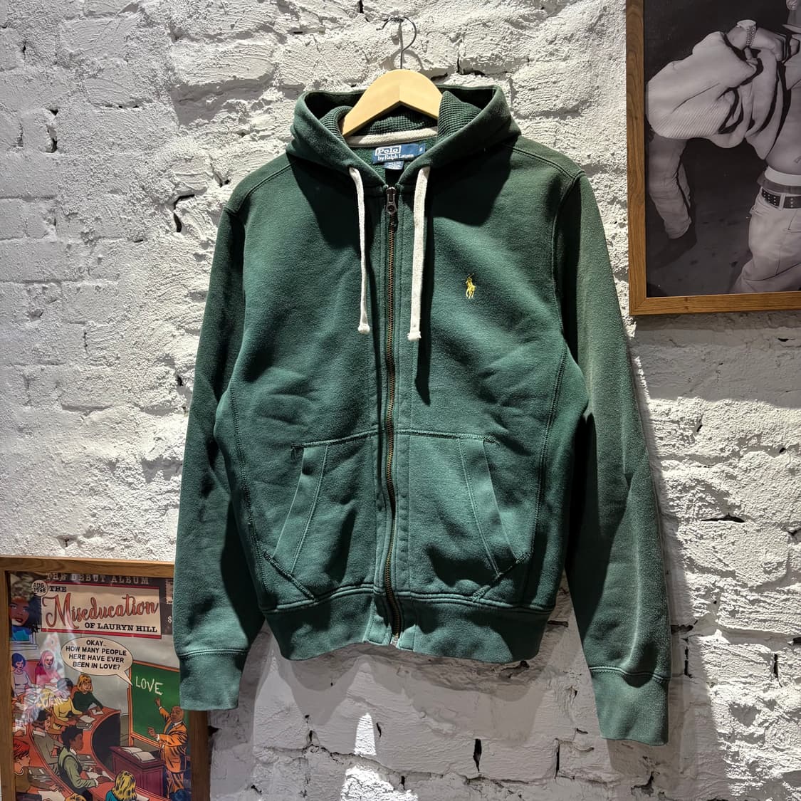 폴로 빈티지 헤비 후드집업 상품이미지1