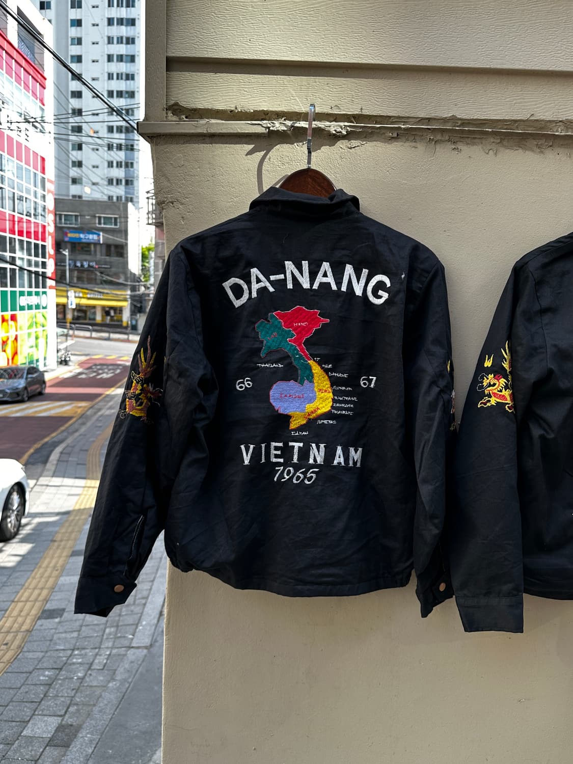 베트남전 자수 커스텀 워크 자켓  상품이미지6