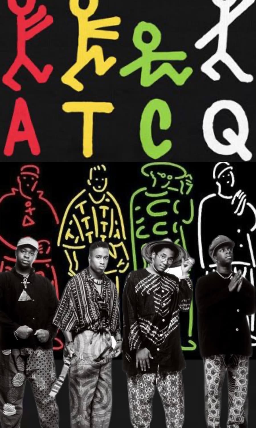 A Tribe Called Quest 머천 ATCQ 그래픽 한정판 스냅백 상품이미지3