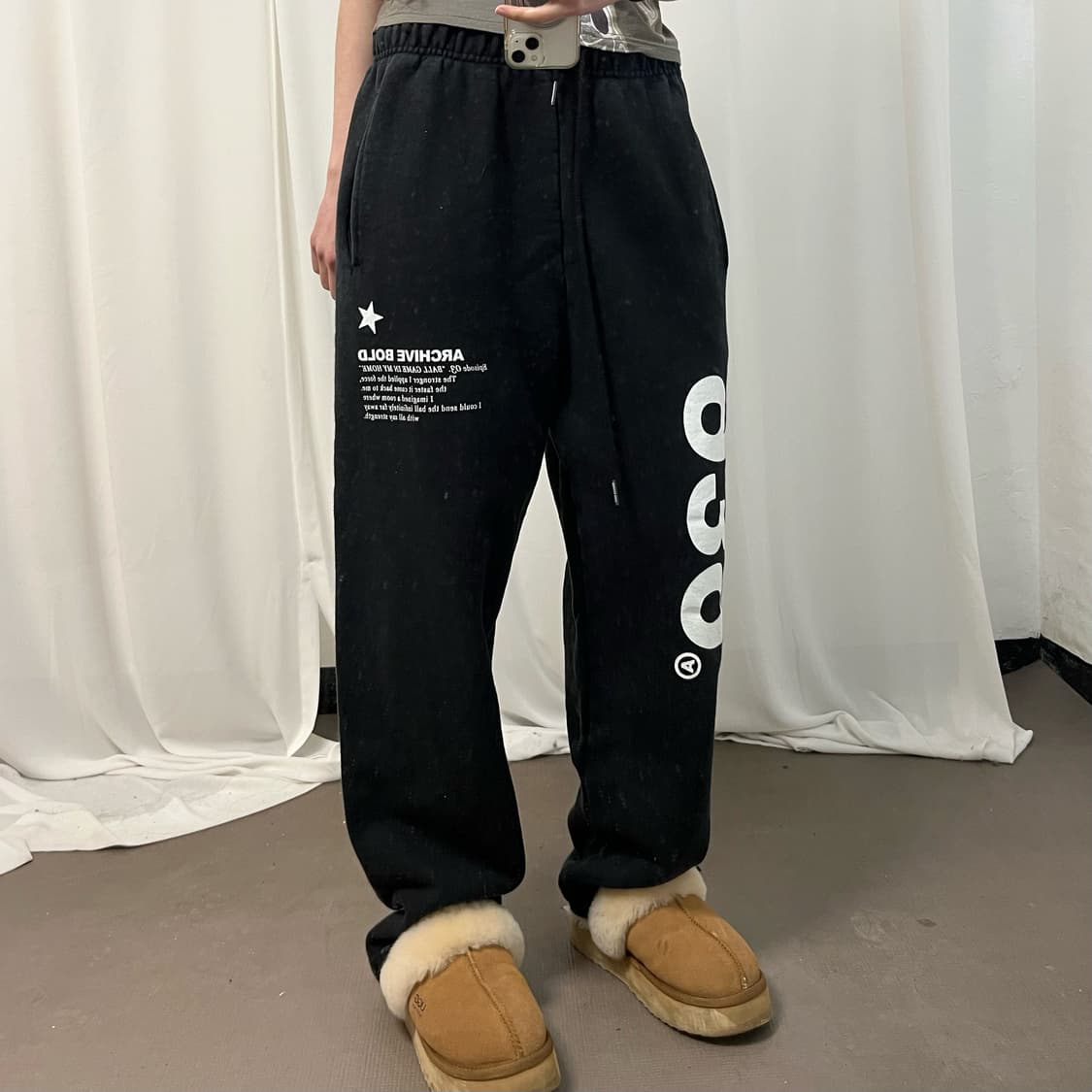 Archive Bold 939 Black Jogger Pants 상품이미지2