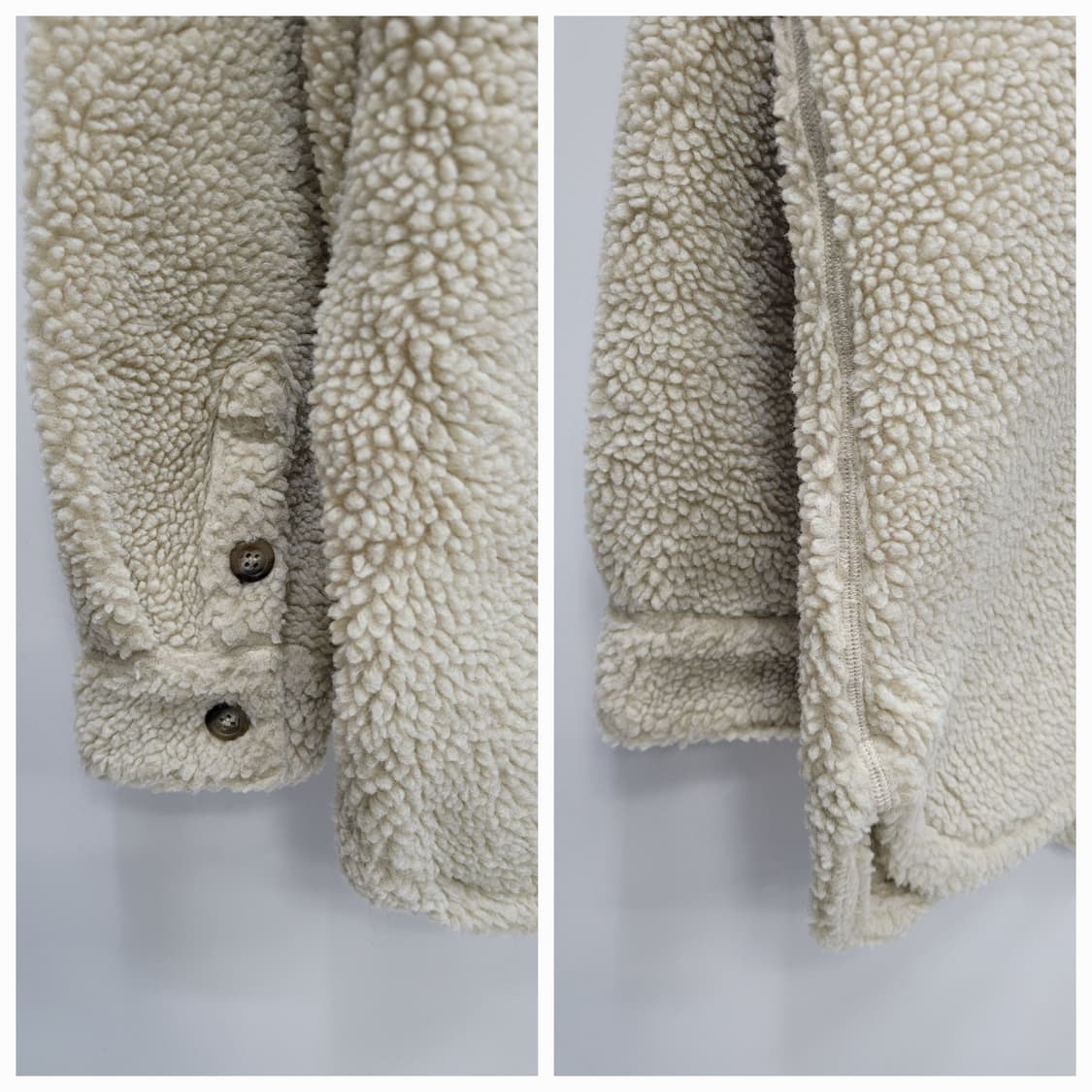 POLO 22FW 폴로 랄프로렌 오버핏 셰르파 셔츠형 자켓 / 여 S
 상품이미지8