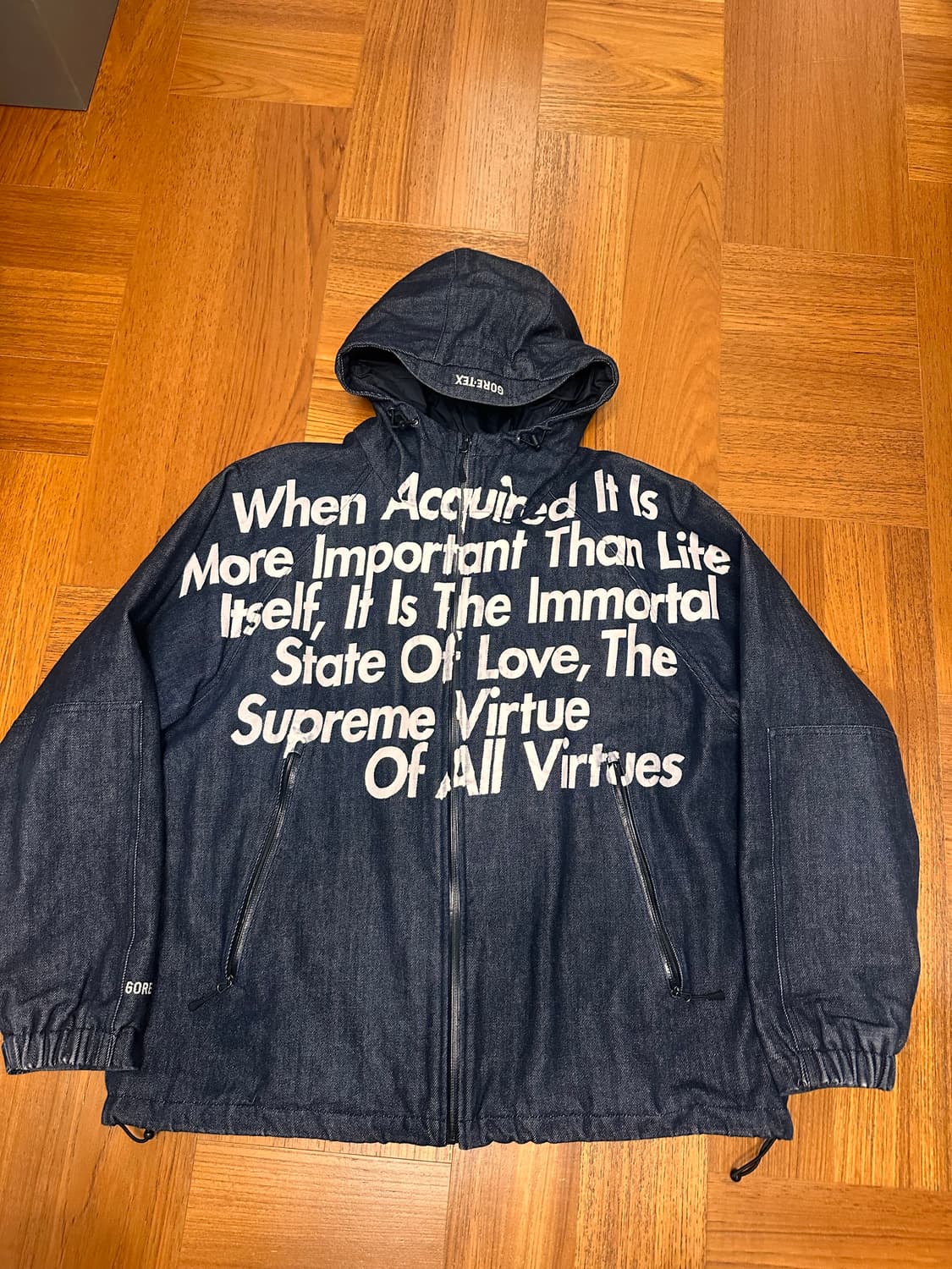 슈프림 준야와타나베 데님 고어텍스 자켓 상품이미지1