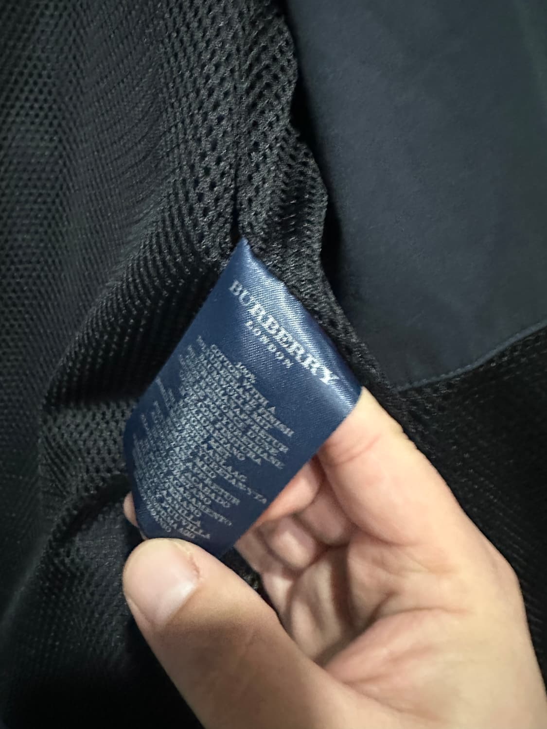 버버리 노바체크카라 바람막이 100사이즈 상품이미지3