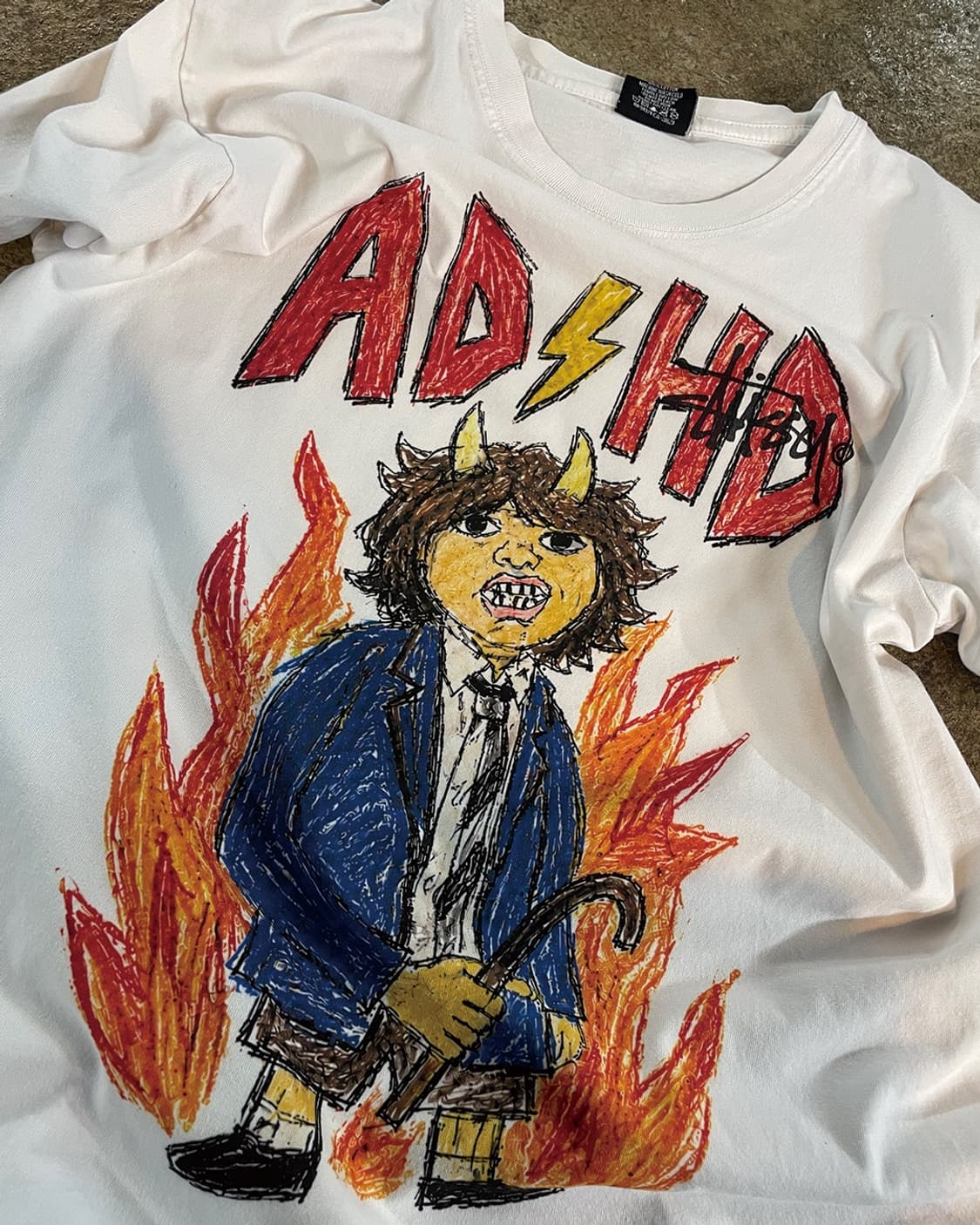 STÜSSY AC/DC ROCK REWORK 상품이미지2
