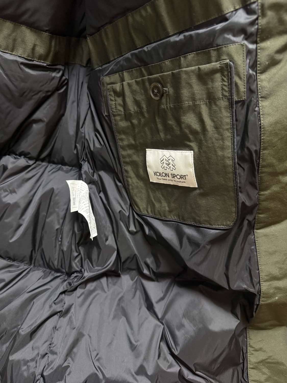 코오롱스포츠 야상 패딩 상품이미지4