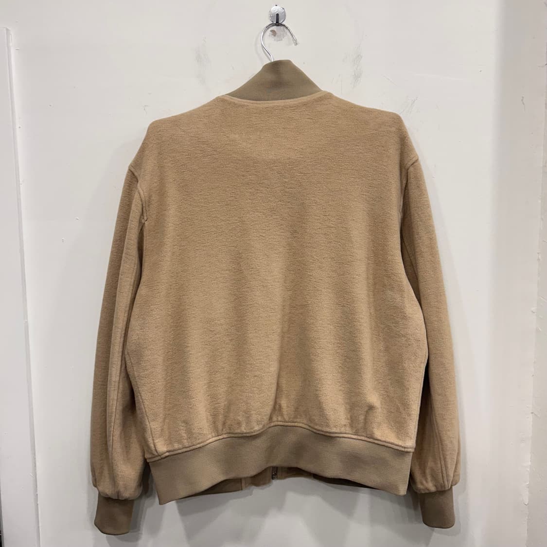 자라 부클 울 양모 하이넥 미니멀 자켓 상품이미지5