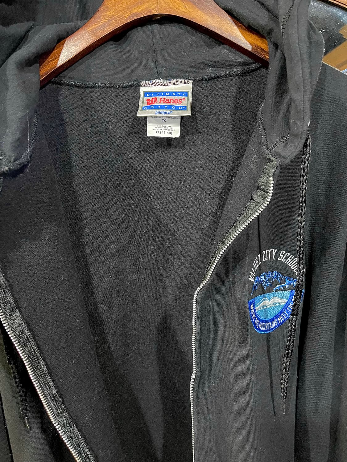 Hanes 집업 후드 상품이미지5