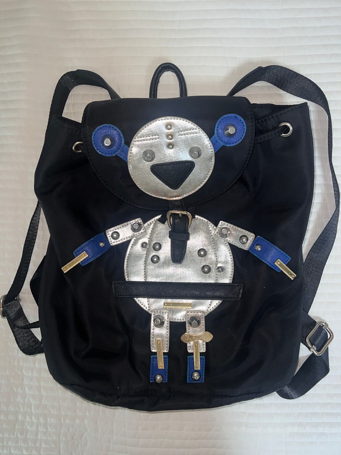 vintage bagpack 빈티지 로봇 백팩 핀터레스트 상품이미지1