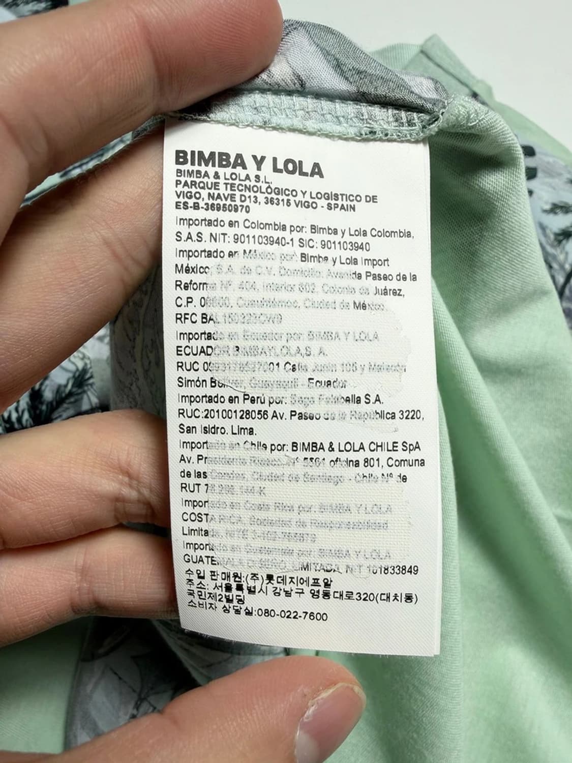 빔바이롤라 20SS 패턴 비스코스 포켓 반팔 티셔츠 PN9978 상품이미지6