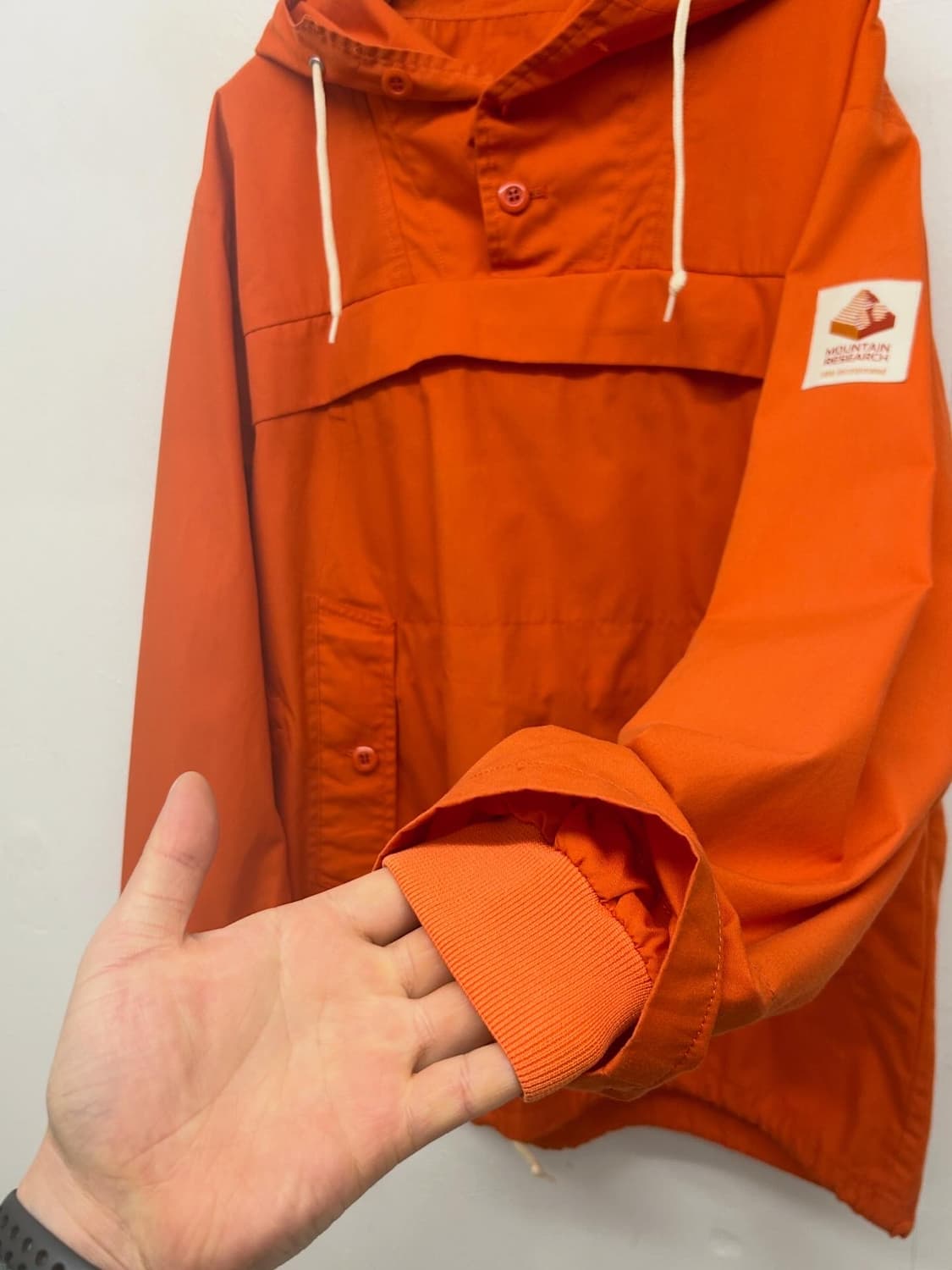 마운틴리서치 오렌지 아노락 (made in japan) 상품이미지5