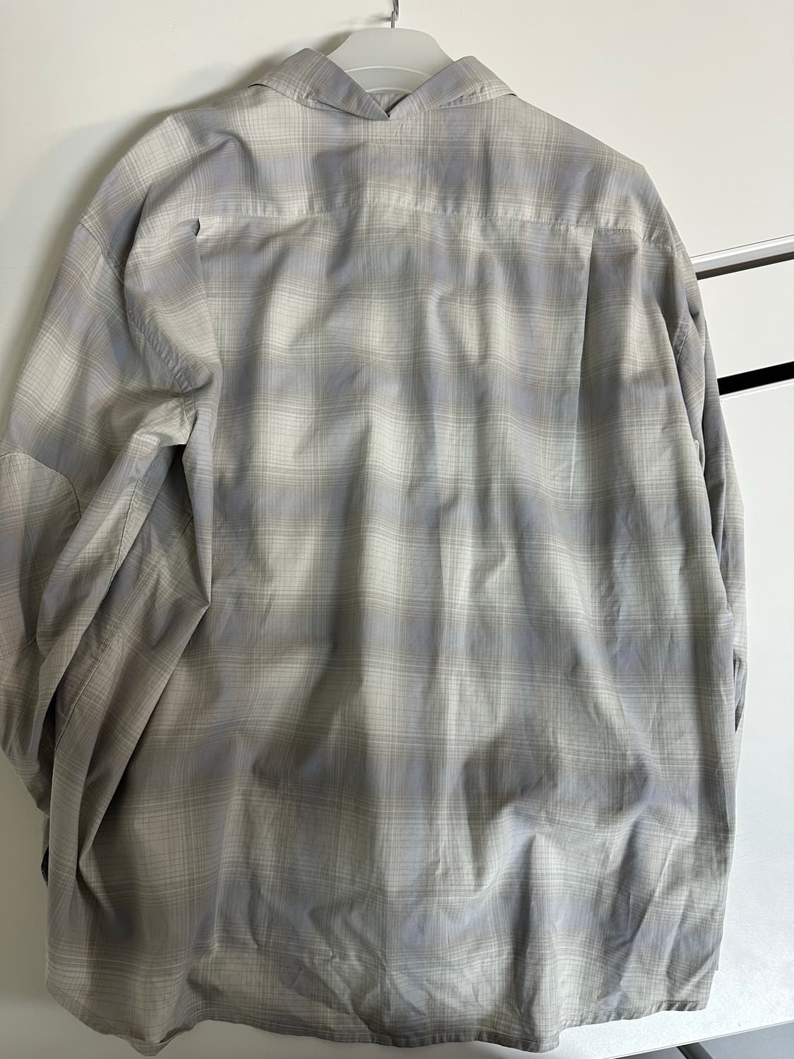 해칭룸 Archive Shirt V2 Warm Grey Check (3) 상품이미지4