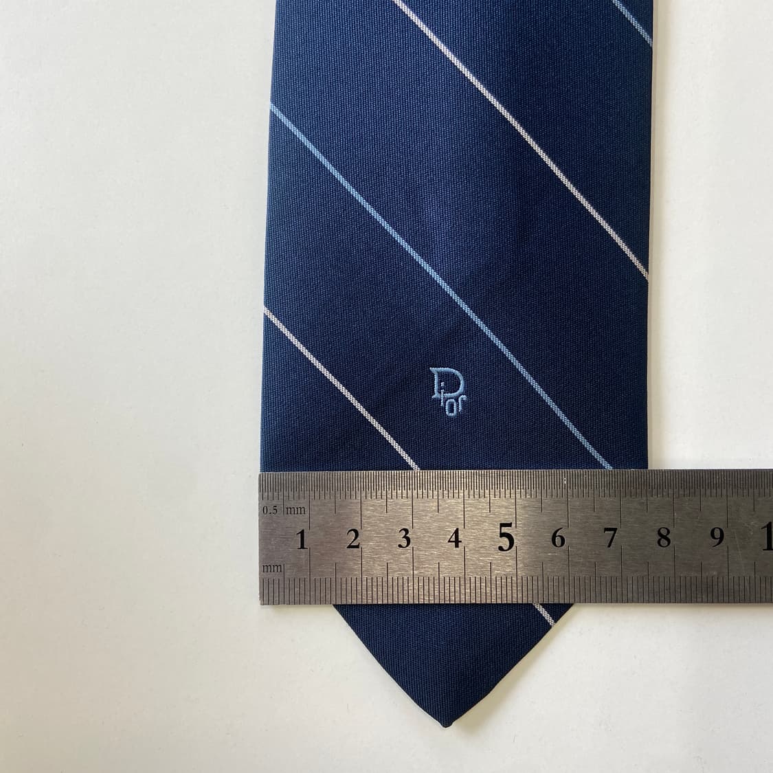 크리스찬 디올(Dior) 심플로고 명품 정품넥타이 상품이미지8