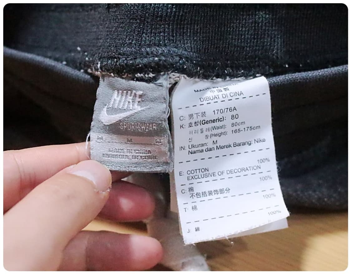 [M] 나이키 트레이닝 스웨트 하프 팬츠 상품이미지8