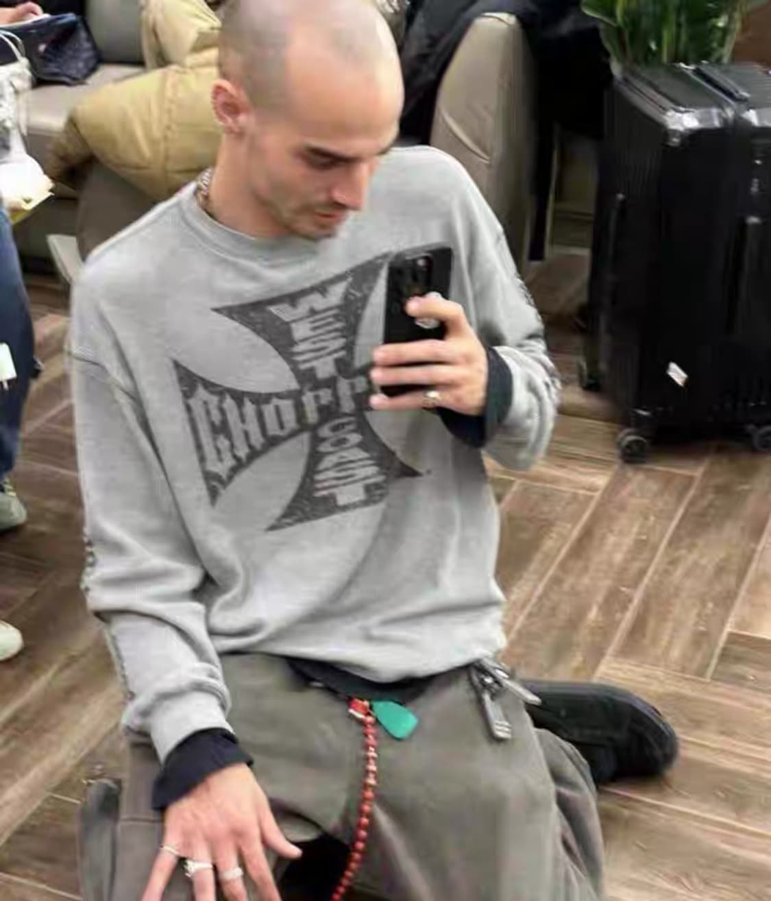 00s West Cost Choppers  웨스트 코스트 차퍼 써멀 니트 상품이미지1