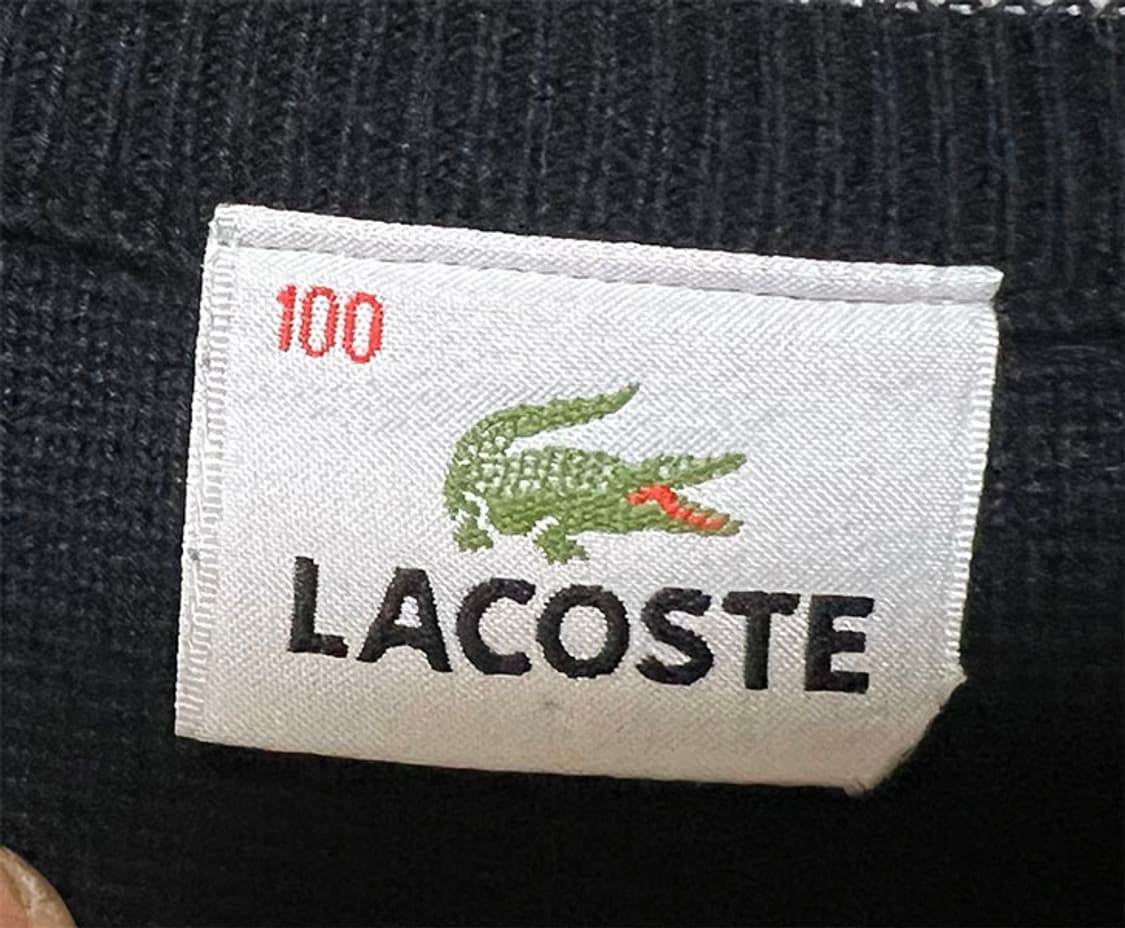 라코스테 남자 니트집업 가디건 추동 L 100 상품이미지3