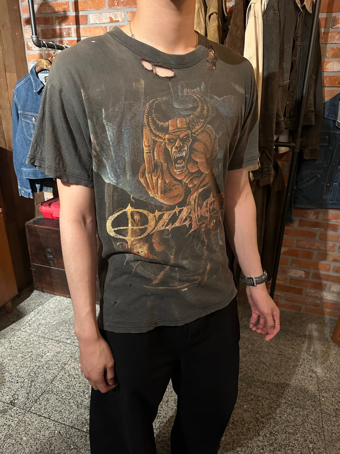 2002 Ozzfest vintage Distressed T Shirt 상품이미지1