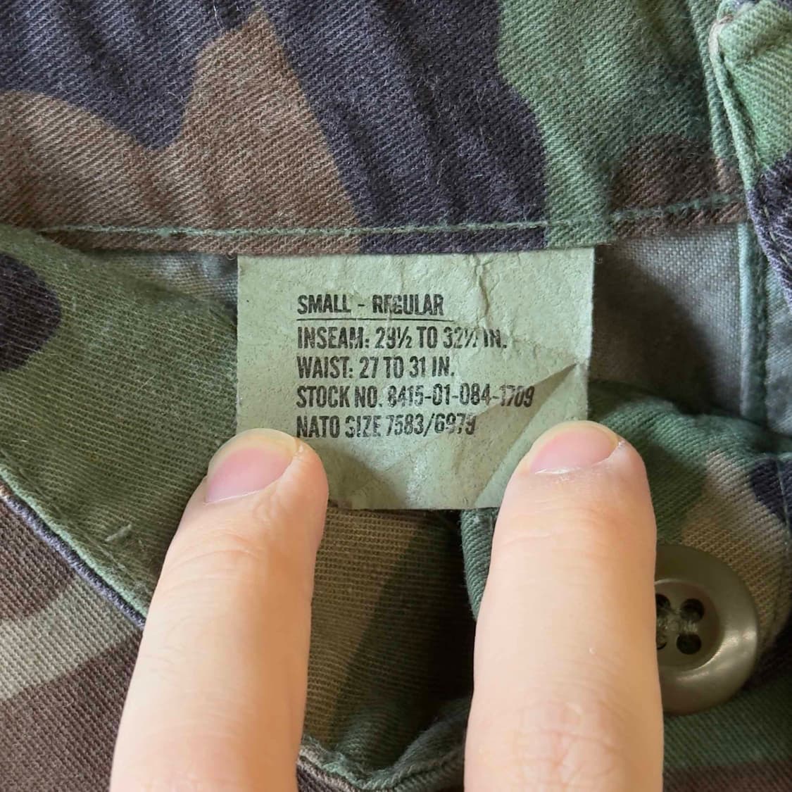 US Army 우드랜드 트라우저 팬츠 상품이미지5