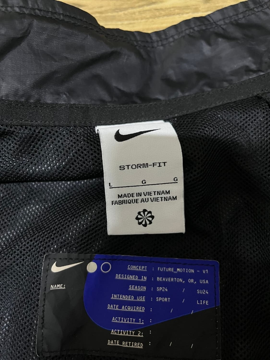 나이키 스톰핏 바람막이 상품이미지3