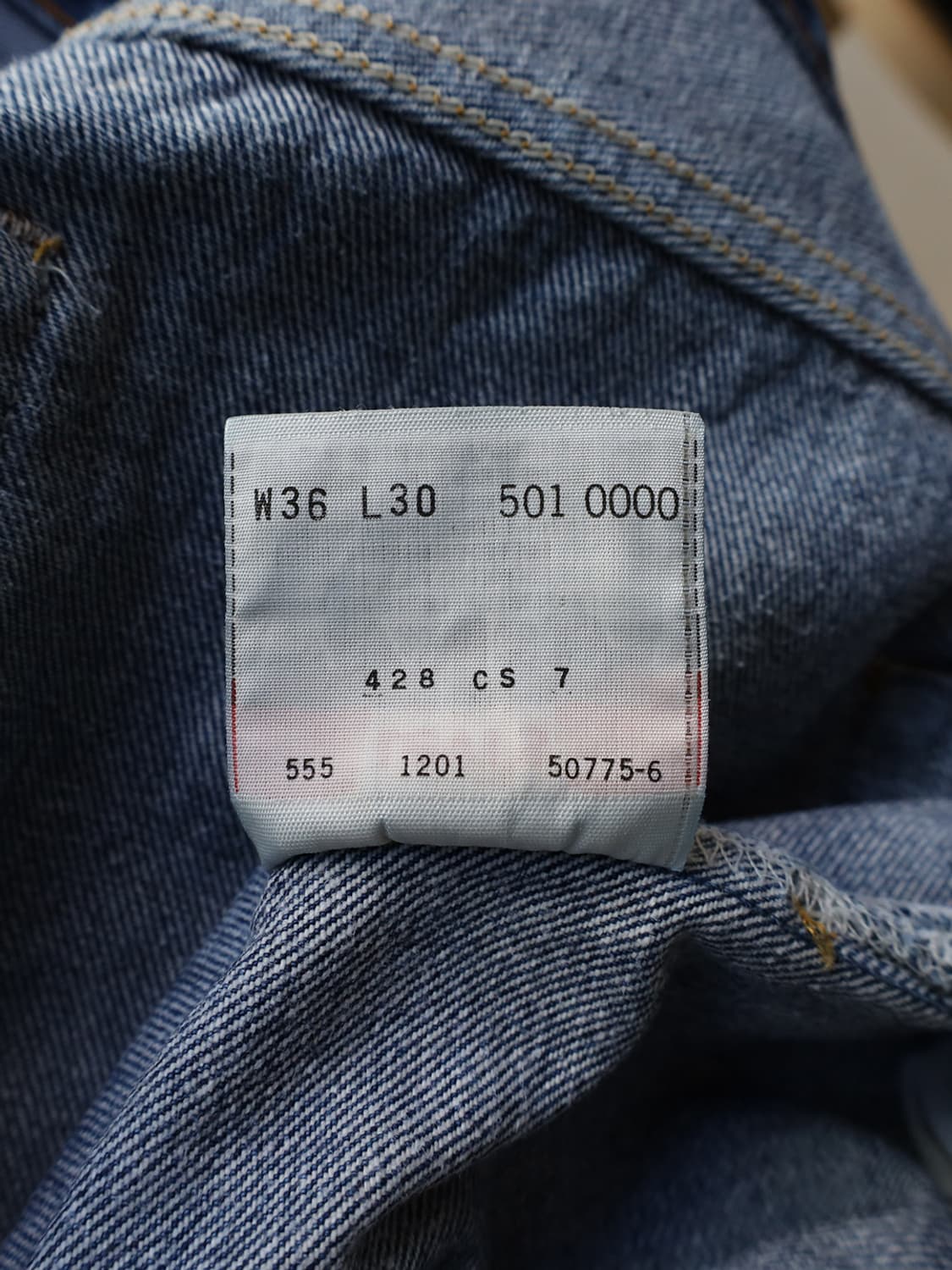 90s 501 Jeans - Valencia Factory 상품이미지10