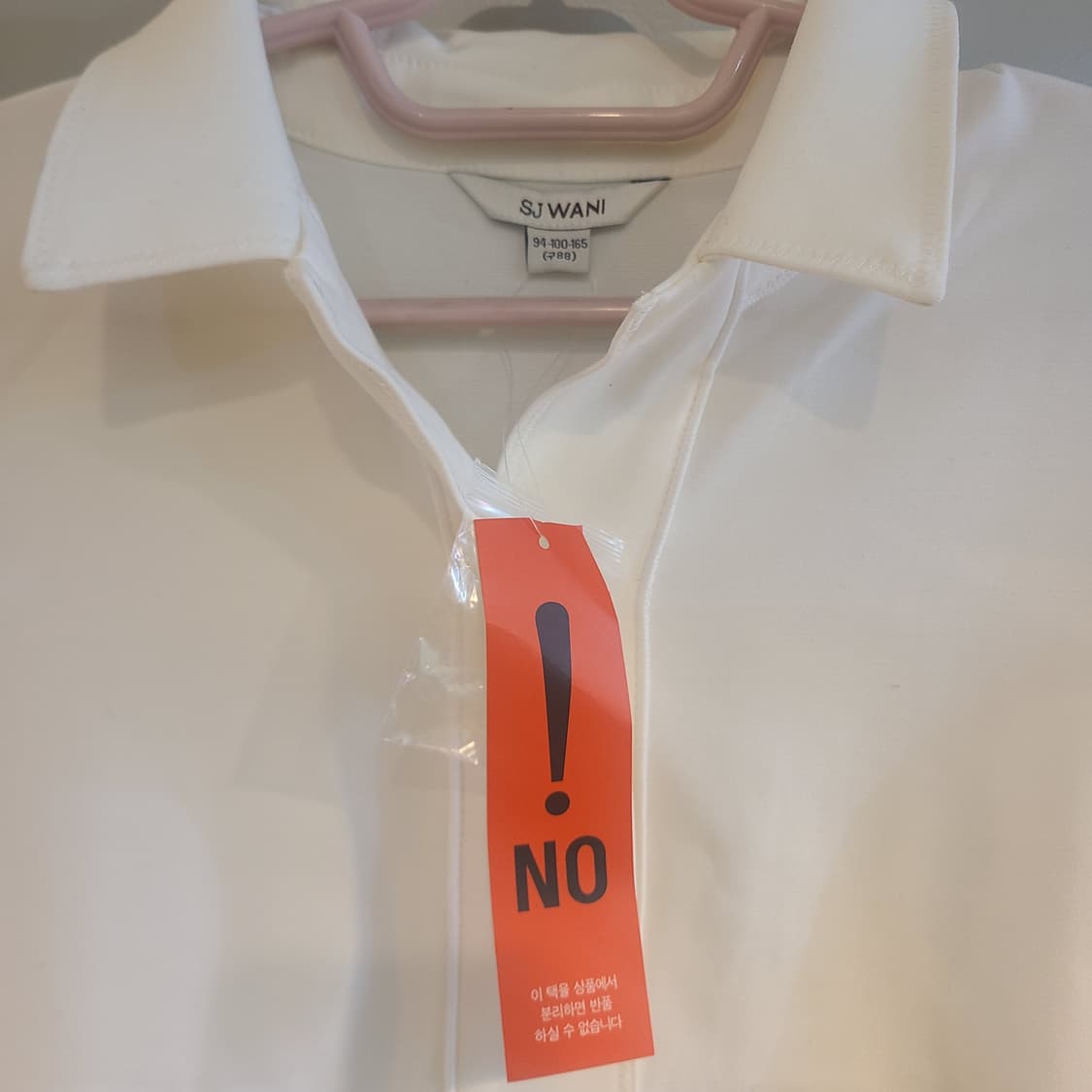 SJ WANY 의 튜닉형 8부 상의 상품이미지5