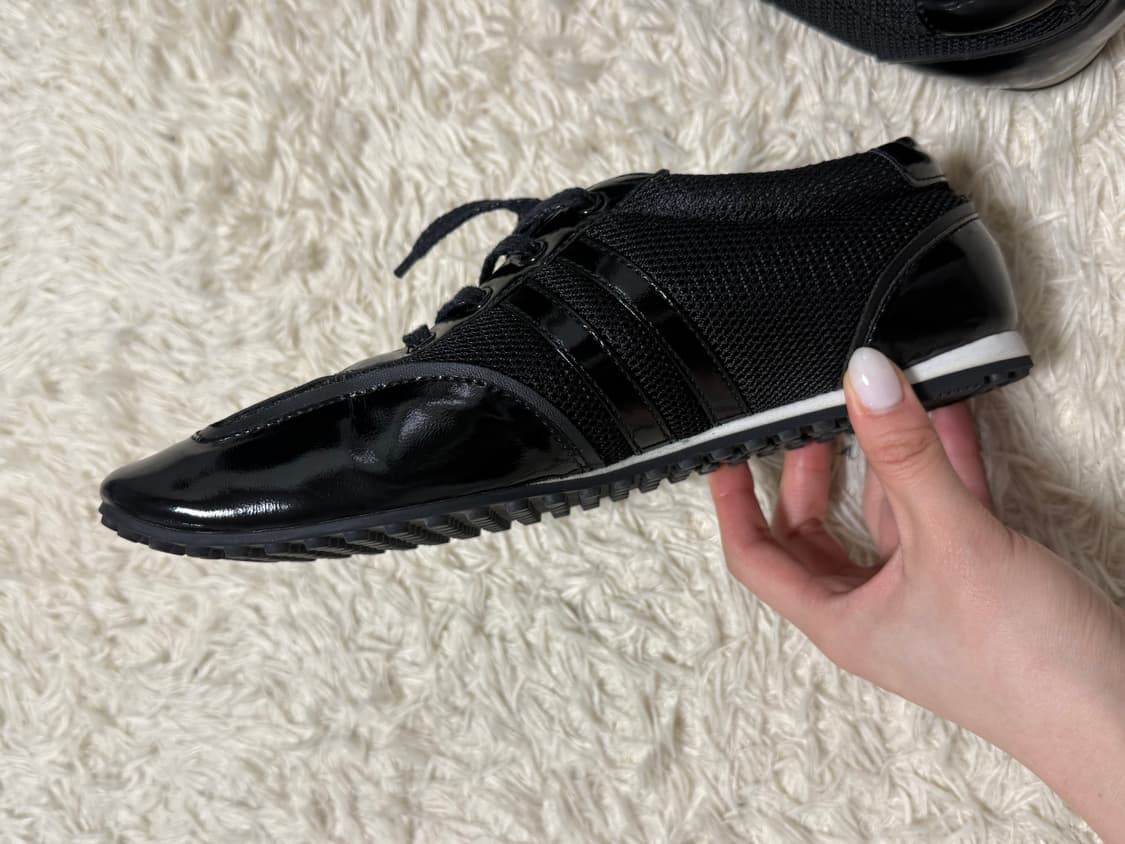 스탠드오일 머로우 스퀘어 스니커즈 블랙 상품이미지6