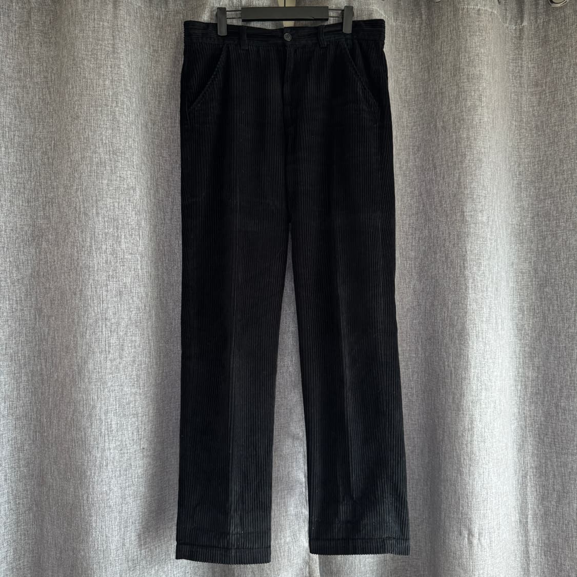 아워레가시 블랙 코듀로이 치노 팬츠 48 사이즈 상품이미지1