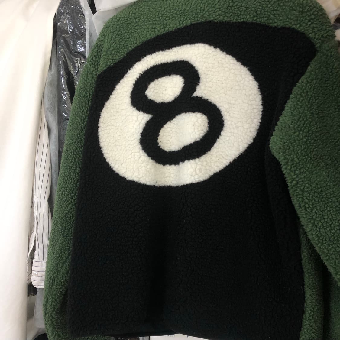 스투시 8볼 쉐르파 후리스 그린 상품이미지6