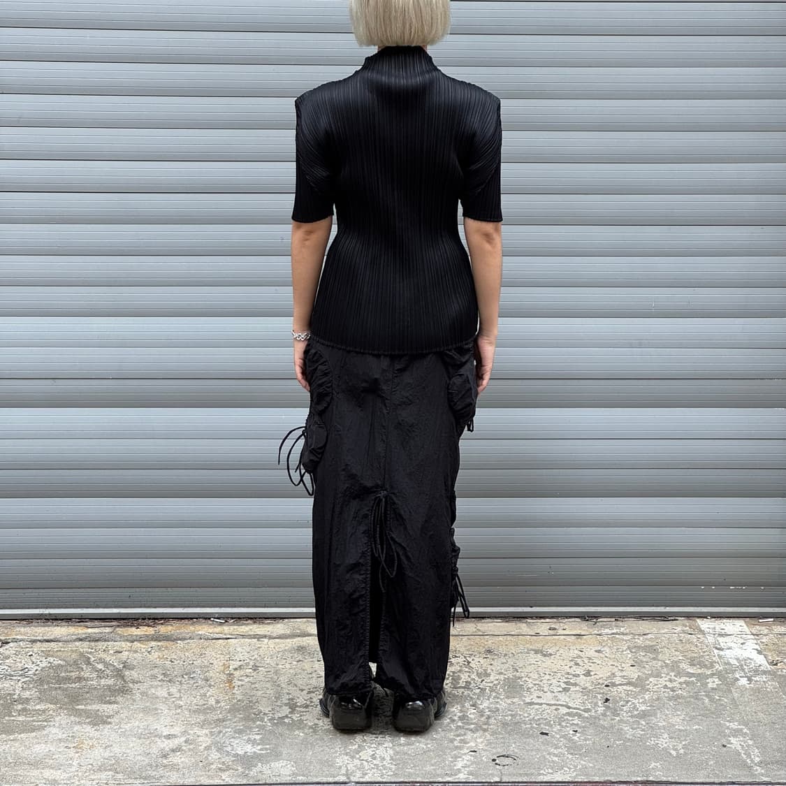 Pleats Please Black Short Top  상품이미지9