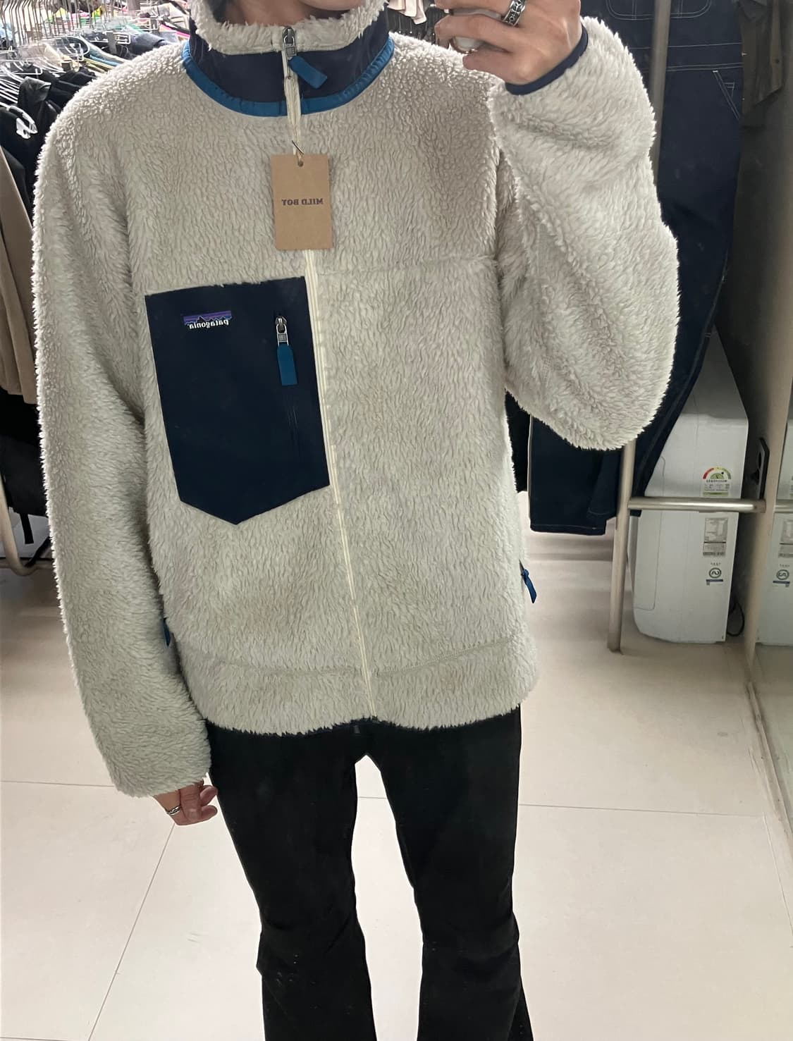 파타고니아 레트로 양털 플리스 자켓 L 상품이미지6