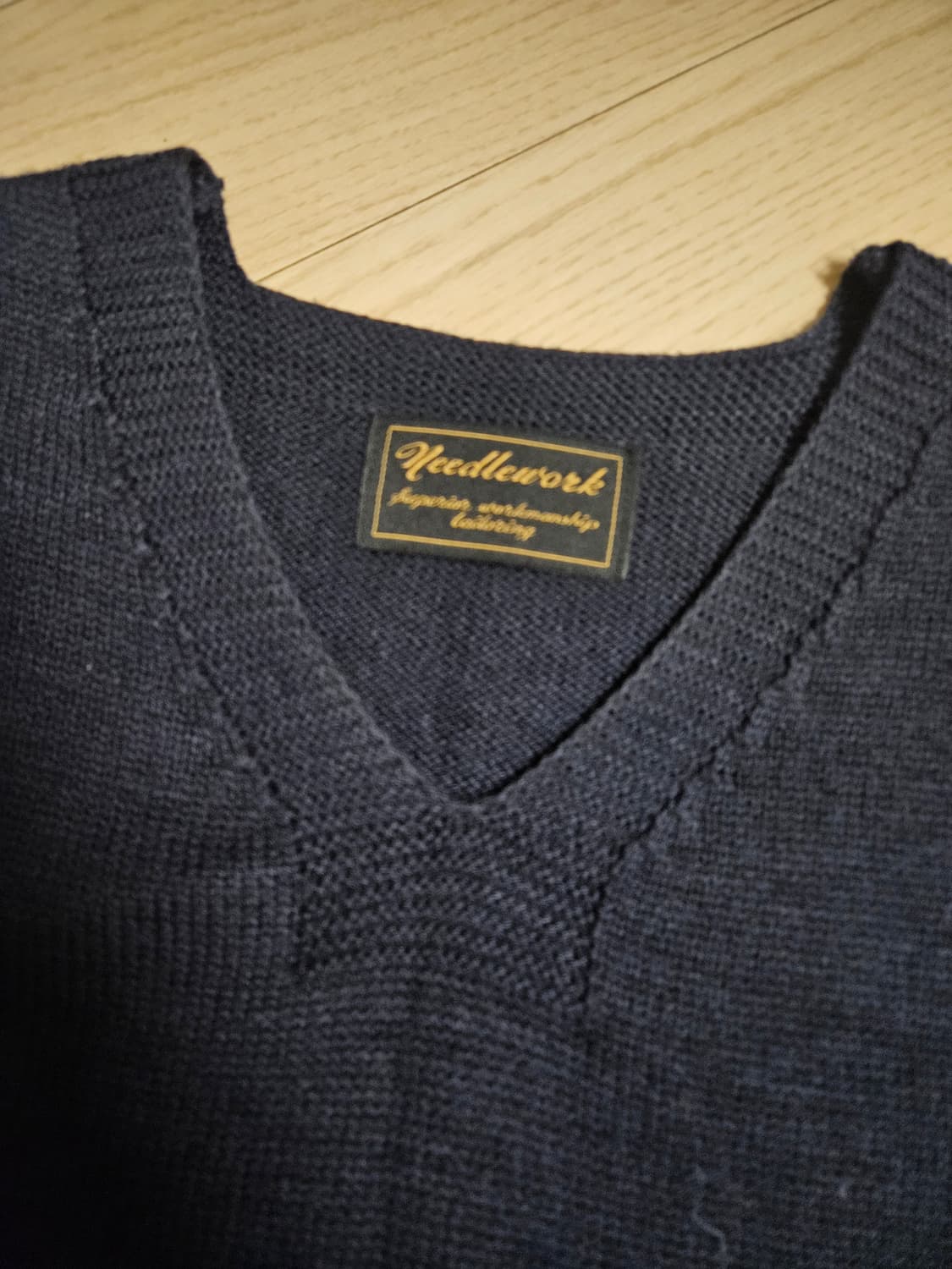 [2개일괄]니들워크 밀리터리 니트베스트 상품이미지6