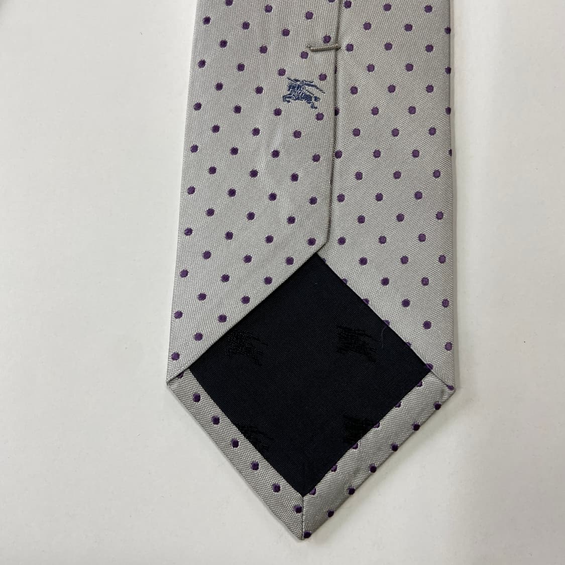 버버리 (Burberry) 심플로고 블랙라벨  정품 명품넥타이 상품이미지6