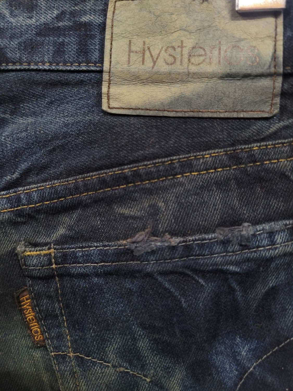 Hysterics 히스테릭 글래머 아카이브 빈티지 데님팬츠  상품이미지6