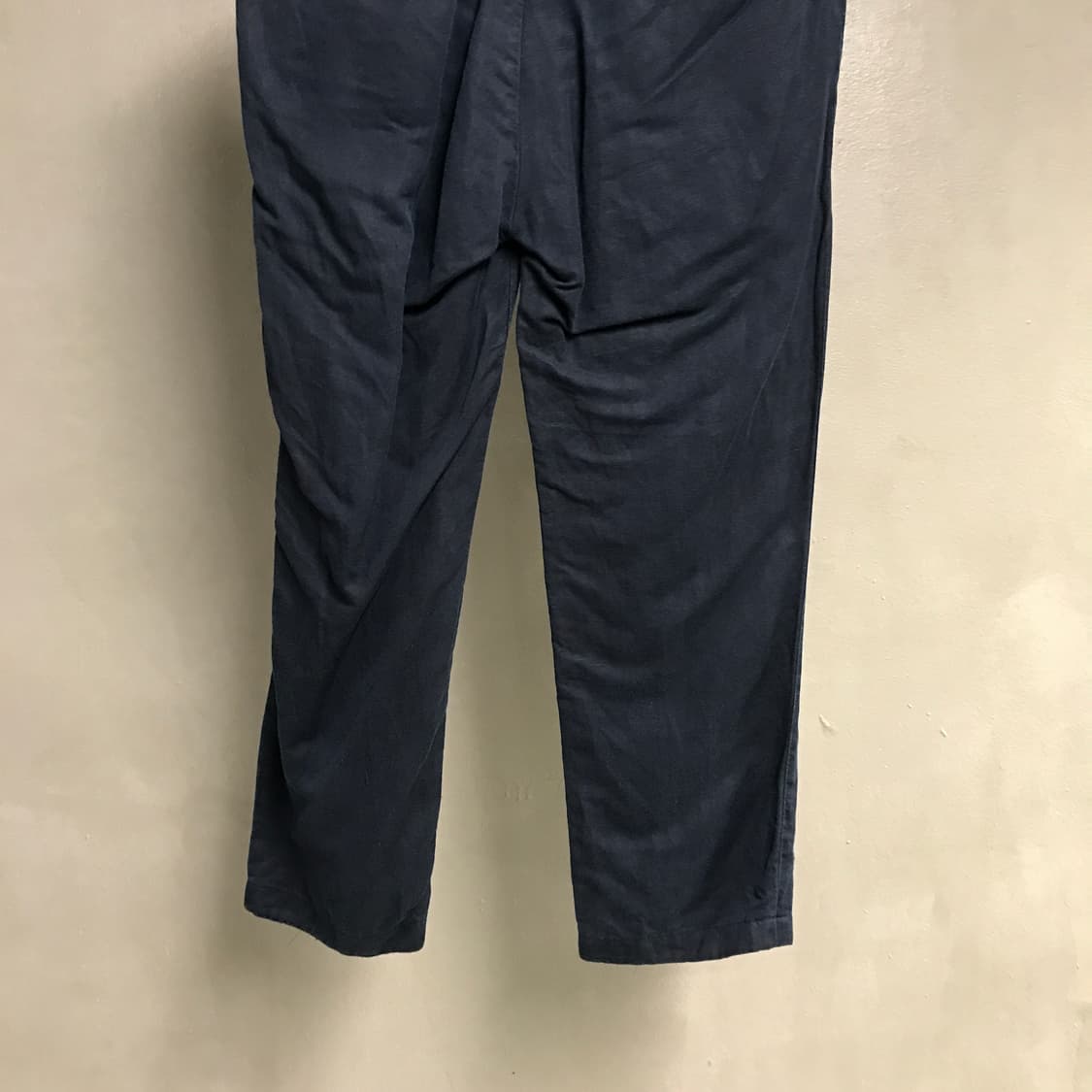 폴로 랄프로렌 QR 린넨 치노 팬츠 네이비 33/32 상품이미지3