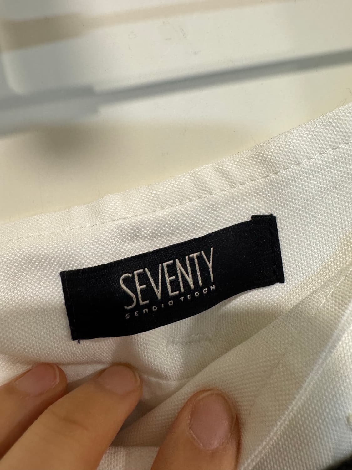seventy 세븐티 화이트 팬츠 상품이미지2
