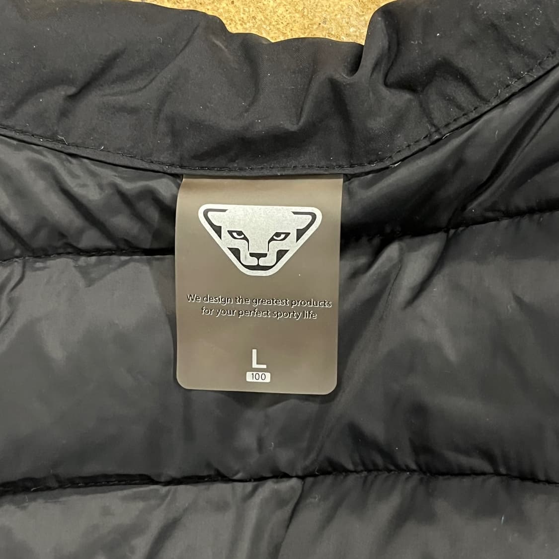 [정품/L] 다이나핏 블랙 경량 패딩 점퍼 b19 상품이미지5