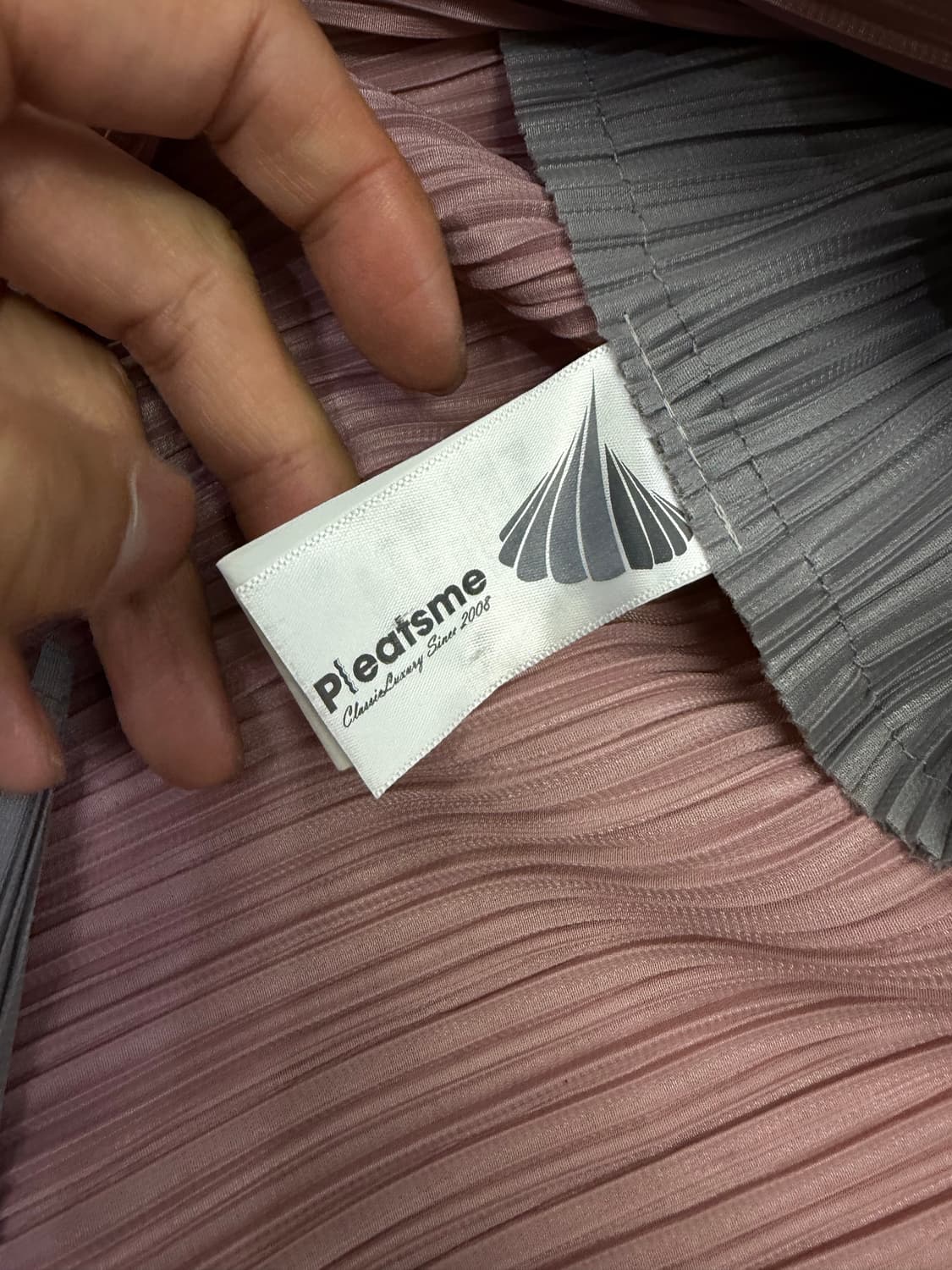 정품) 플리츠미 플리츠 긴팔 원피스 F 상품이미지6