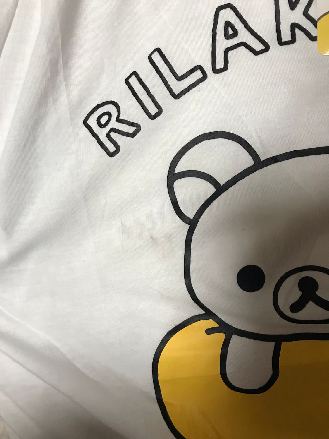 일본빈티지 데드스탁 리락쿠마 반팔 상품이미지3