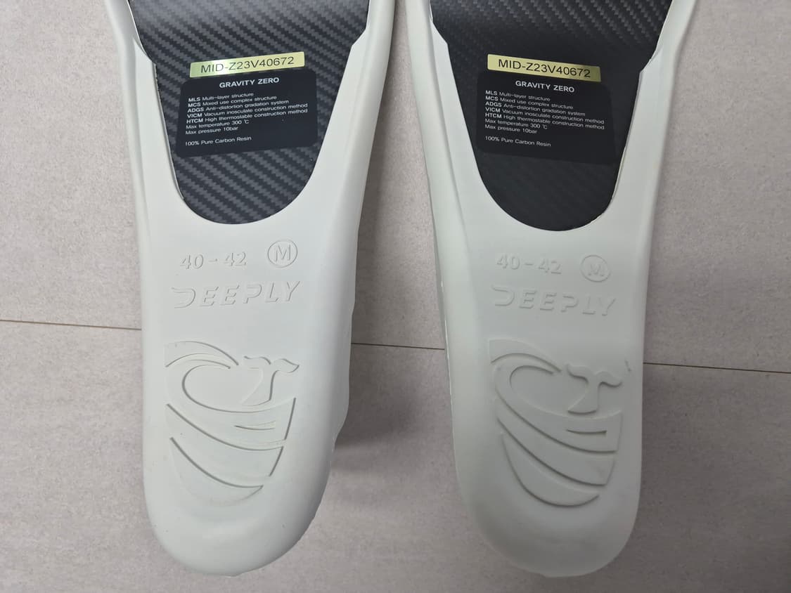 DEEPLY Gravity Zero 프리다이빙 오리발 M(260~270) 상품이미지4