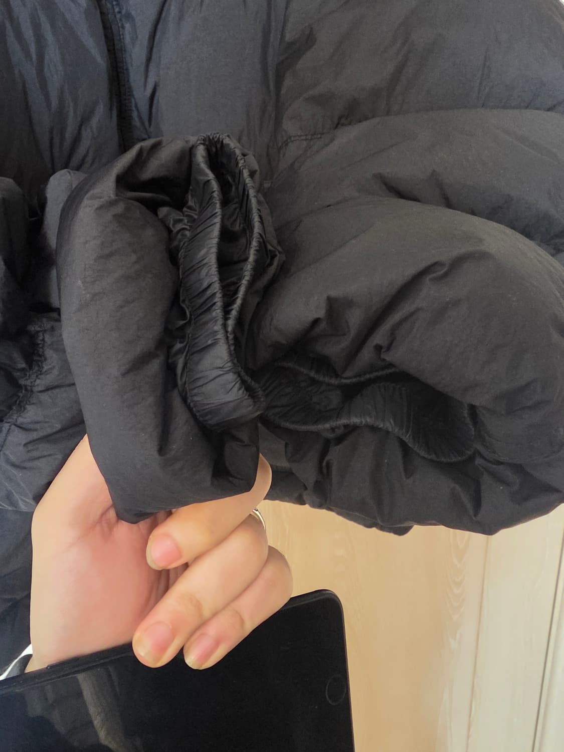 [24/3XL] 스톤아일랜드 크링클랩스 후드 다운 패딩 상품이미지5