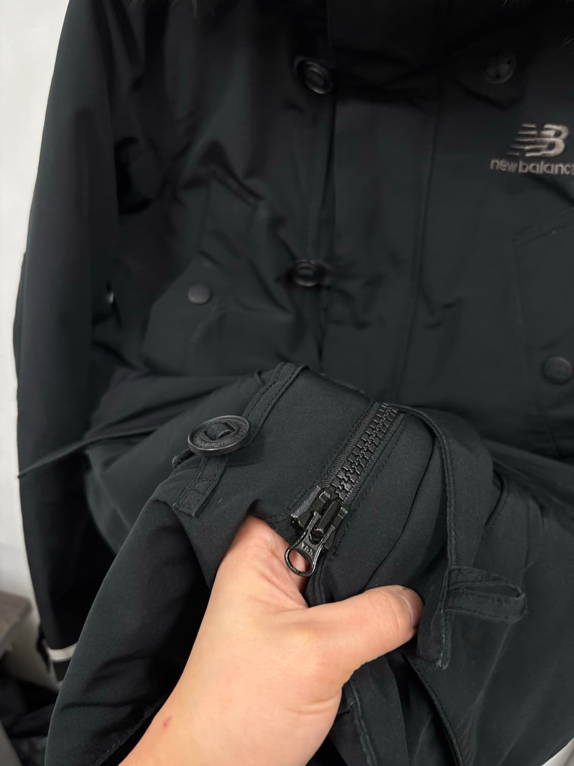 뉴발란스 구스 후드탈착 다운패딩 상품이미지7