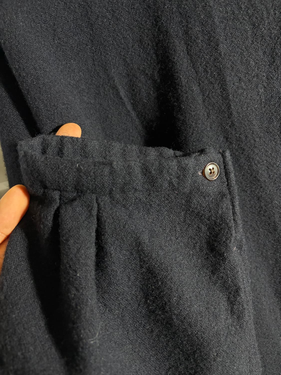 Kaval Thermal Etamine Patch Pocket shirt 상품이미지8