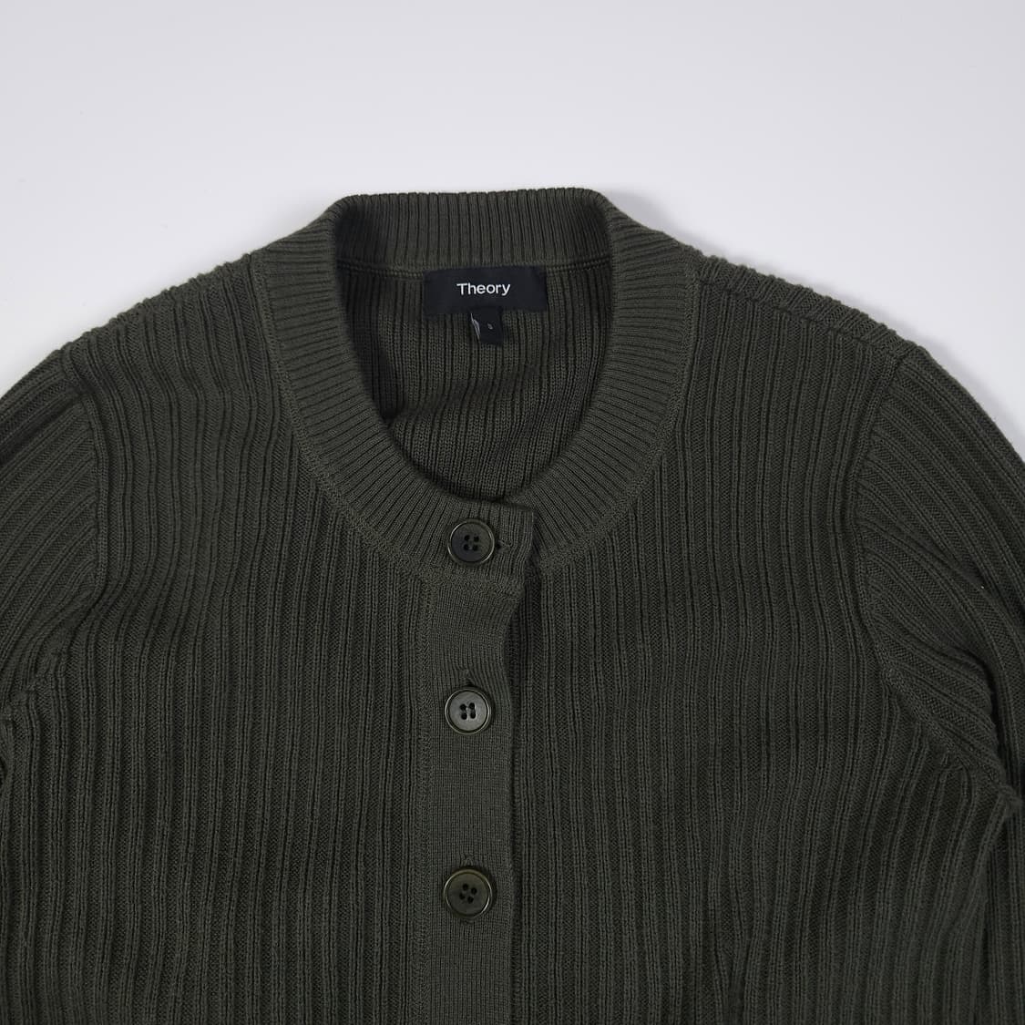 띠어리 크롭 가디건  상품이미지2