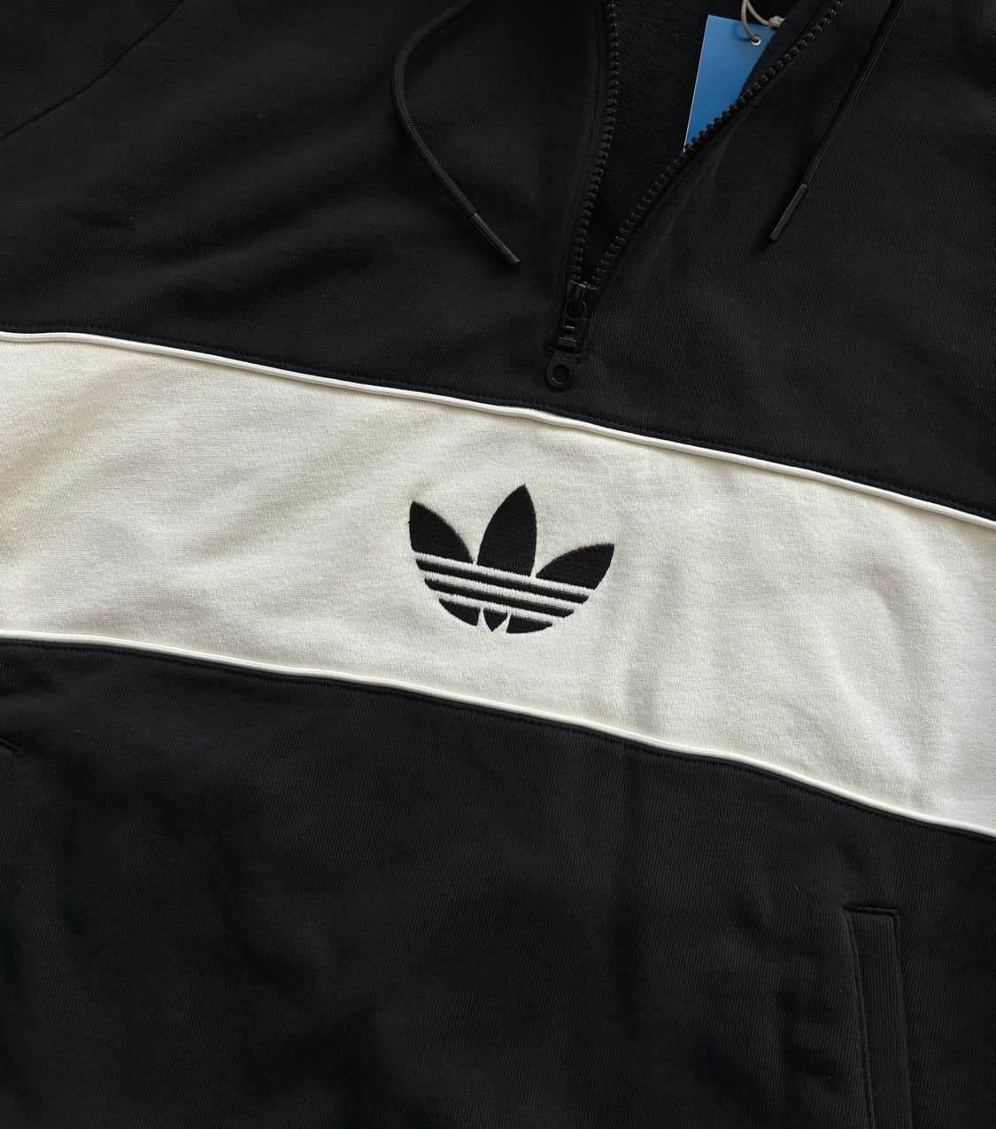 adidas 아디다스 불꽃 하프집업 후드티 상품이미지3