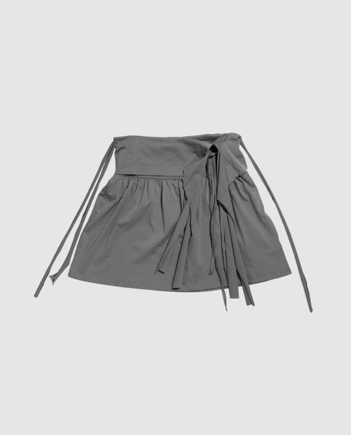 인앤양인하모니 knot skirt sage gray 상품이미지1