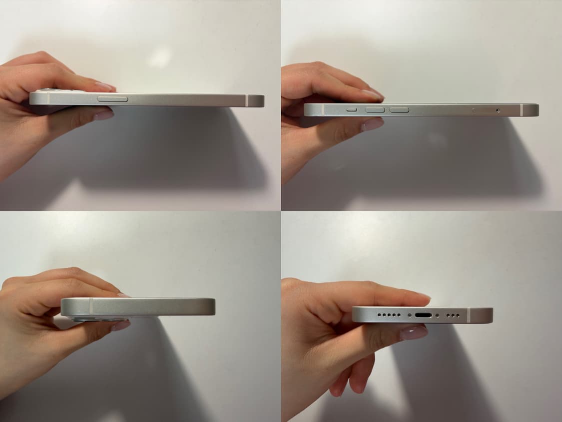 아이폰13 화이트 128 (후면 카메라 깨짐, 작동X) 상품이미지3