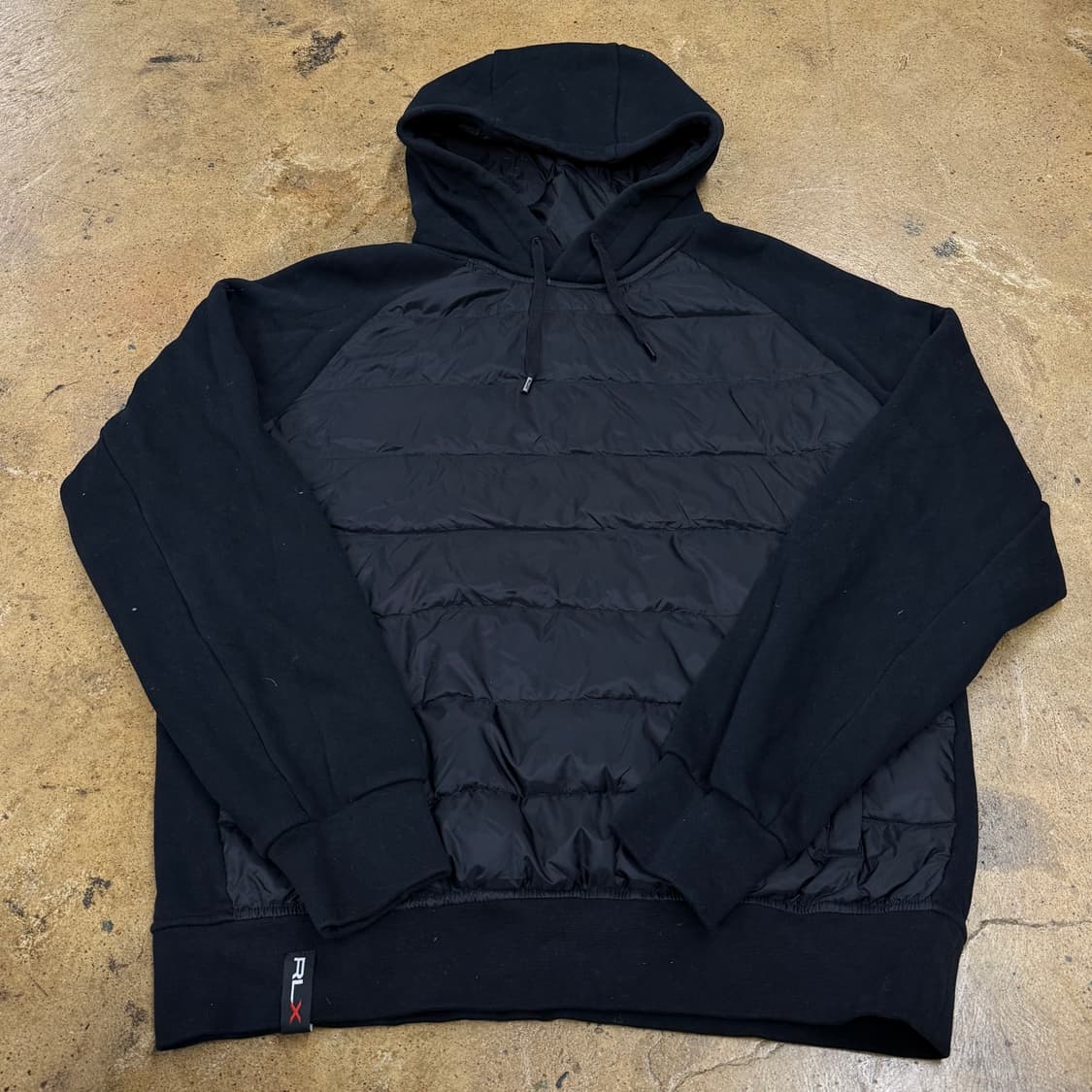 [정품/L] RLX 랄프로렌 블랙 패딩 후드티 b19 상품이미지2