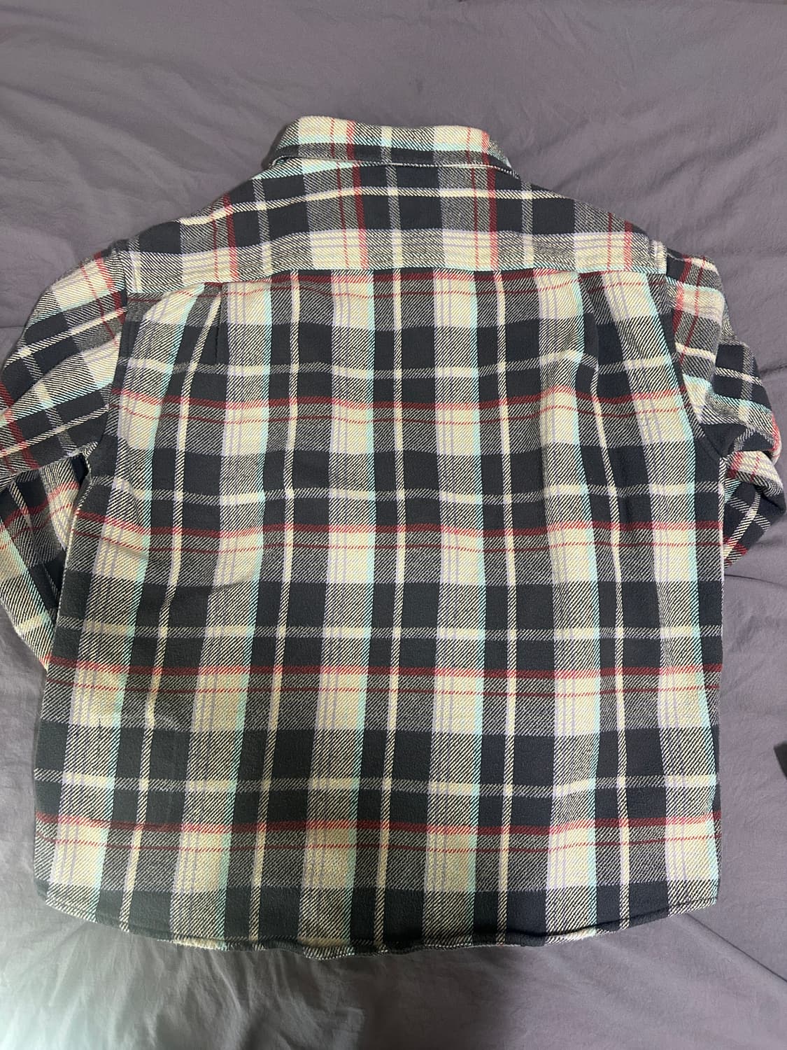 [S] 카키스 브러쉬드 플레이드 셔츠 상품이미지3