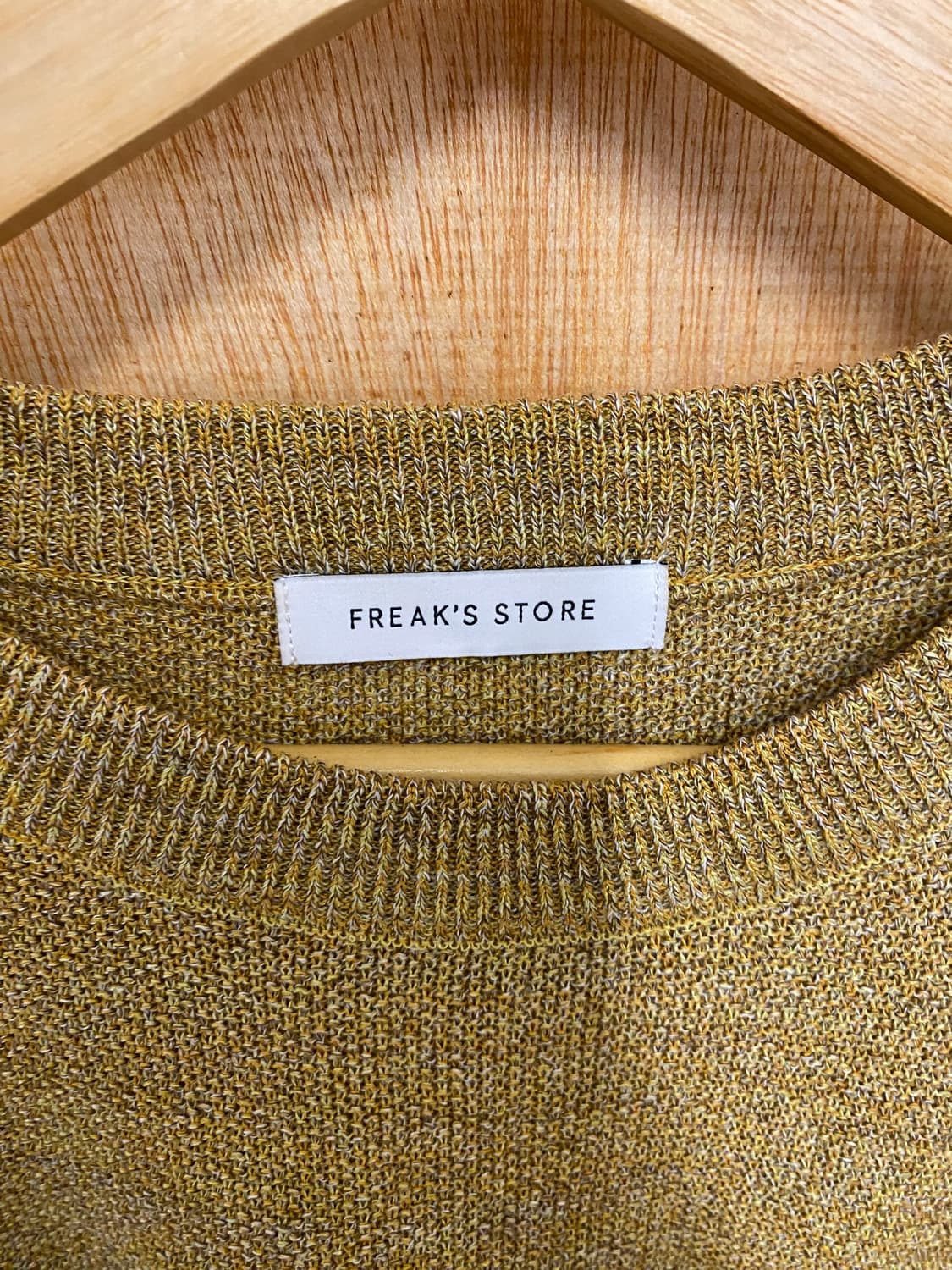 FREAK'S STORE knit t-shirts 프릭스스토어 니트 반팔 상품이미지6